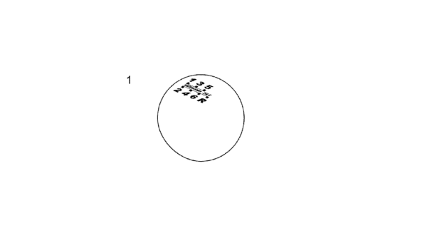 2008 Honda Civic Mugen Shift Knob Diagram