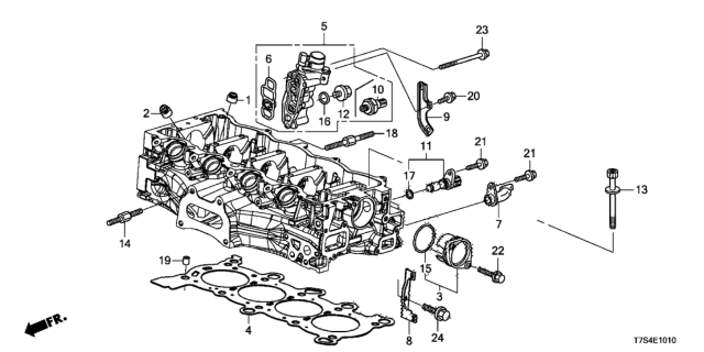 2017 Honda HR-V Spool Valve Diagram