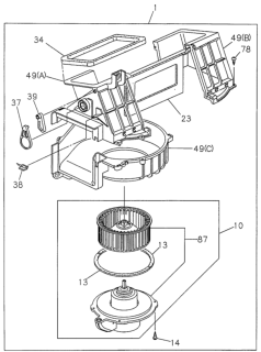 1998 Honda Passport Heater Blower Diagram