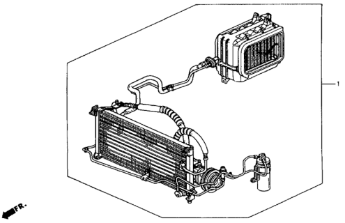 1991 Honda Accord Kit Diagram