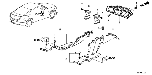 2012 Honda Accord Duct Diagram