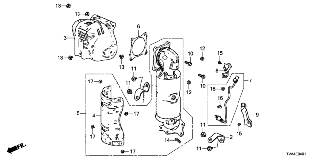 2021 Honda Accord Bolt, Wash (8X14) Diagram for 90015-RPY-G00