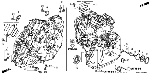 2015 Honda Accord Hybrid Cover, Terminal Diagram for 1A510-5M4-A00