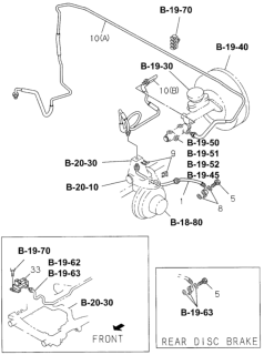 1997 Honda Passport Pipe, Oil Diagram for 8-97102-193-2