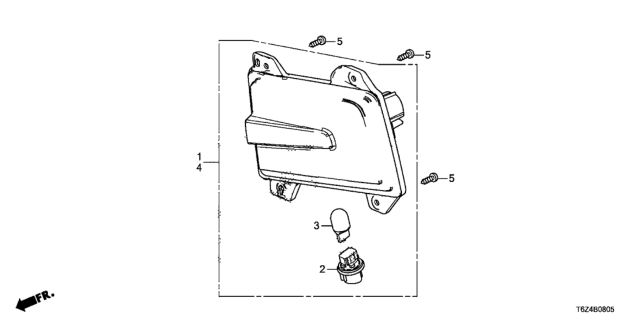 2020 Honda Ridgeline Front Turn Light Diagram