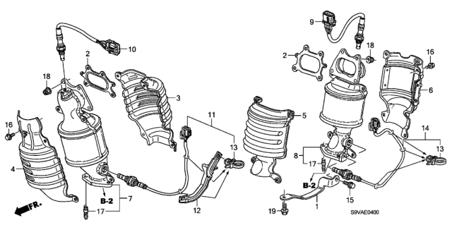 2008 Honda Pilot Converter Diagram