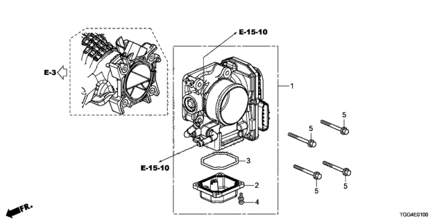 2020 Honda Civic Throttle Body Diagram