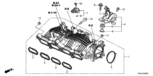 2021 Honda Civic Intake Manifold Diagram