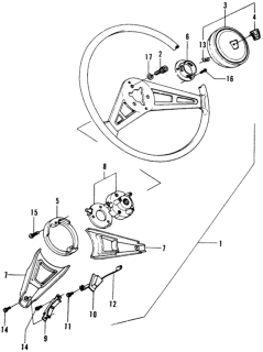 1976 Honda Civic Steering Wheel Diagram