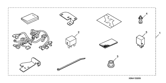 2009 Honda Civic Remote Engine Starter Attachment Diagram