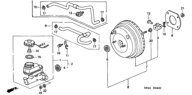 2002 Honda Accord Master Power Diagram