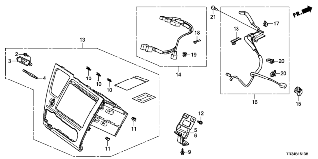 2015 Honda Civic Card, Sd Diagram for 39107-T5R-A02
