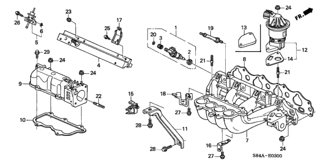 2002 Honda Accord Intake Manifold Diagram