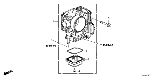 2020 Honda Fit Throttle Body Diagram