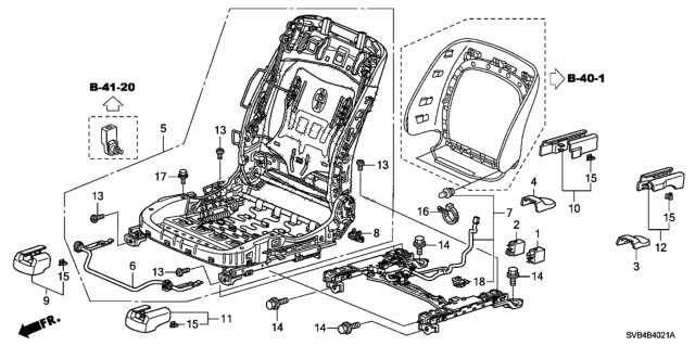 2011 Honda Civic Cord Kit, FR. Seat Diagram for 81167-SVA-306