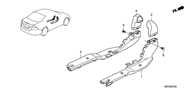 2007 Honda Accord Duct Diagram