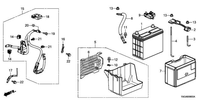 2019 Honda Civic Battery Diagram