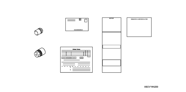 2011 Honda Element Wheel Lock Diagram