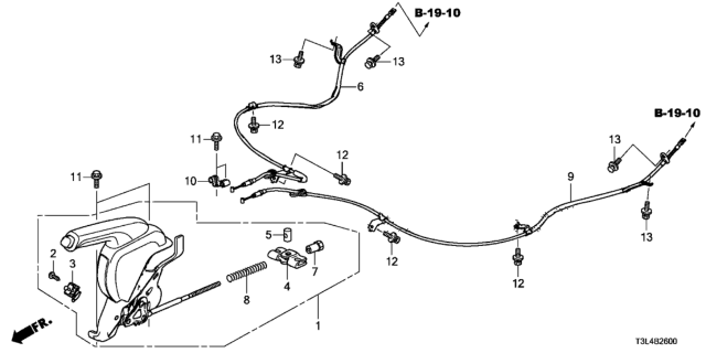 2016 Honda Accord Parking Brake Diagram