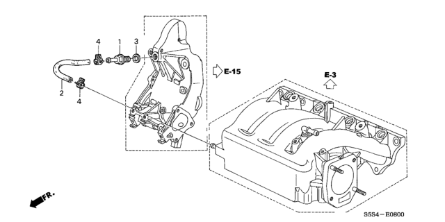 2003 Honda Civic Breather Tube Diagram