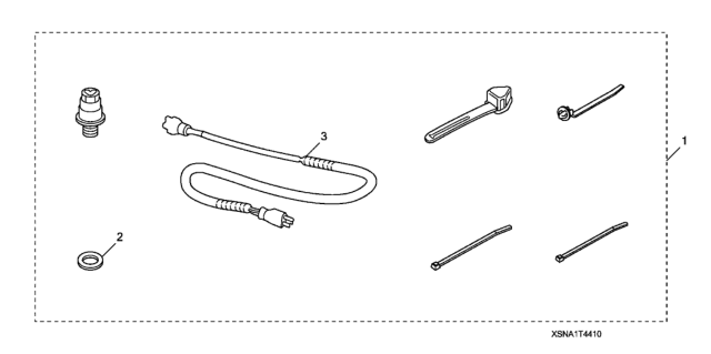 2021 Honda CR-V Engine Block Heater Diagram