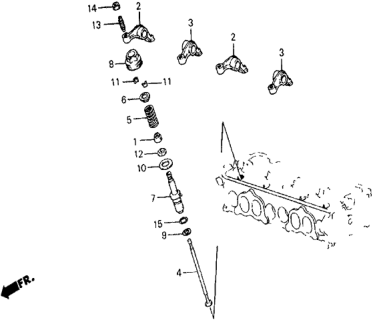 1985 Honda Civic Auxiliary Valve Diagram