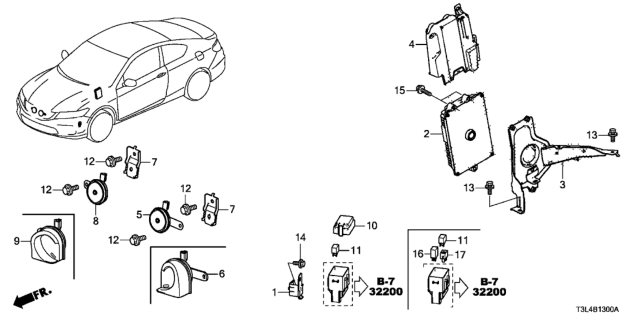 2016 Honda Accord Control Module, Powertrain (Rewritable) Diagram for 37820-5A0-B75