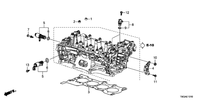 2020 Honda Civic VTC Oil Control Valve Diagram