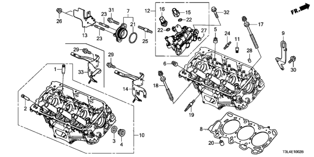 2015 Honda Accord Stay Comp,Laf Cou Diagram for 36535-5G0-A00