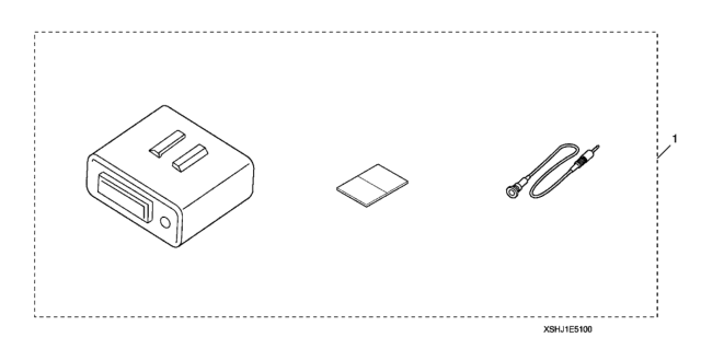 2006 Honda Odyssey 5 Door LX KA 5AT Security System Diagram