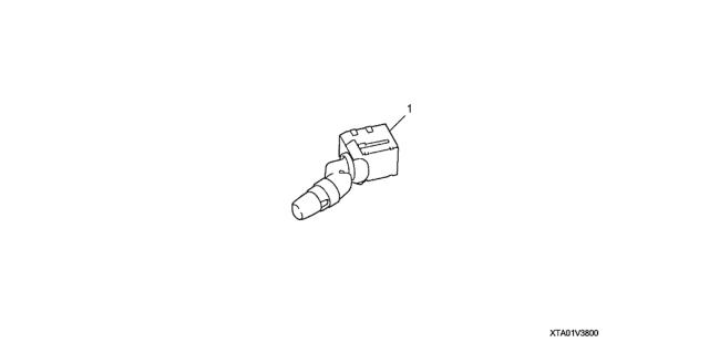 2012 Honda Odyssey 5 Door LX KA 5AT Foglight Switch Diagram