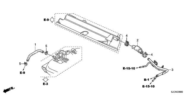 2014 Honda Ridgeline Breather Tube Diagram