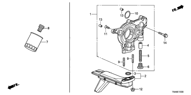 2016 Honda Fit Bolt, Stud (6X34) Diagram for 90042-5R0-000