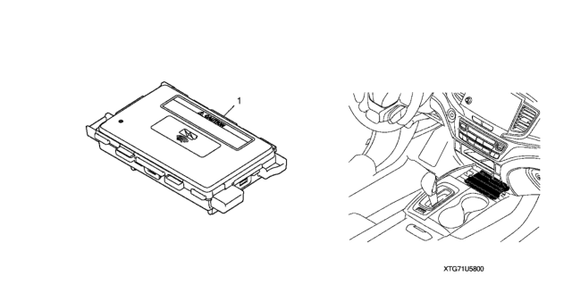 2021 Honda Pilot Wireless Charging System Diagram