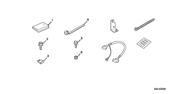 2006 Honda Odyssey Security System (Attachment) Diagram