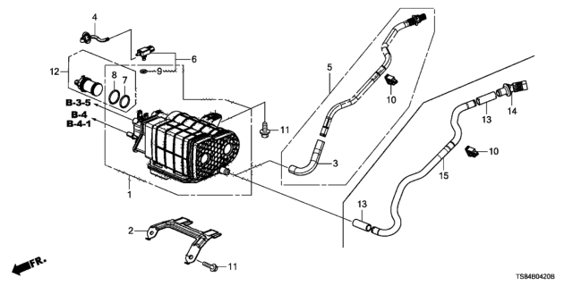 2014 Honda Civic Canister Diagram