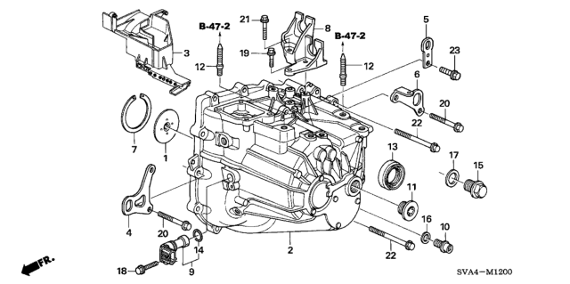 2006 Honda Civic Shim Ap (72MM) (1.83) Diagram for 23972-PPP-J00