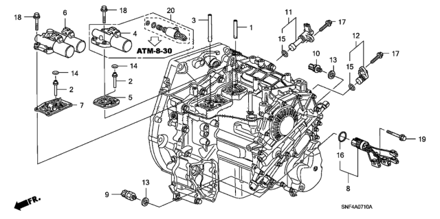 2008 Honda Civic Solenoid Diagram