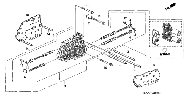 2004 Honda Civic Cap (12.4MM) Diagram for 27132-P4R-000