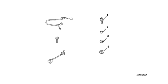 2005 Honda Accord Hood Switch Kit Diagram