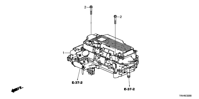 2018 Honda Clarity Electric Bolt, Flange (10X55) Diagram for 95701-10055-05