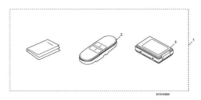 2010 Honda CR-V Hands Free Link Base Diagram