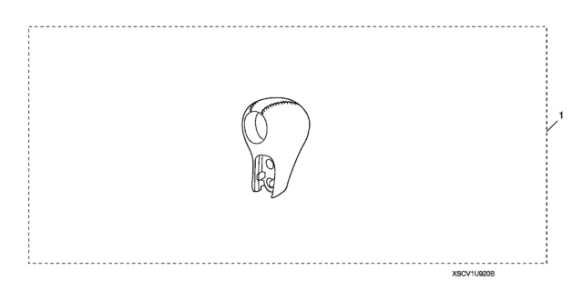 2010 Honda Element Select Knob (AT) Diagram