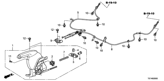 2012 Honda Accord Parking Brake Diagram