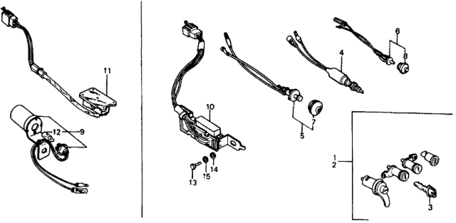 1975 Honda Civic Switch Diagram 3