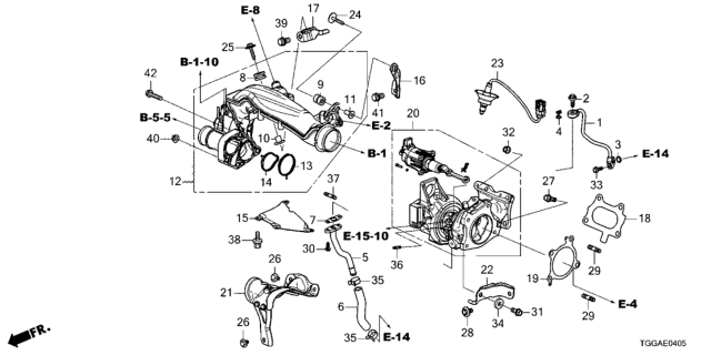 2021 Honda Civic Turbocharger Diagram