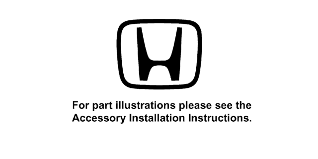 2007 Honda Accord Wheel Lock (Unexposed Lug Nuts) Diagram