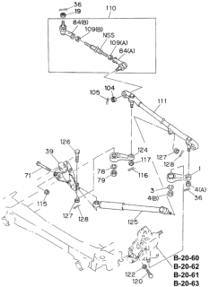 1994 Honda Passport Lever Assembly, Relay Diagram for 8-97102-823-0