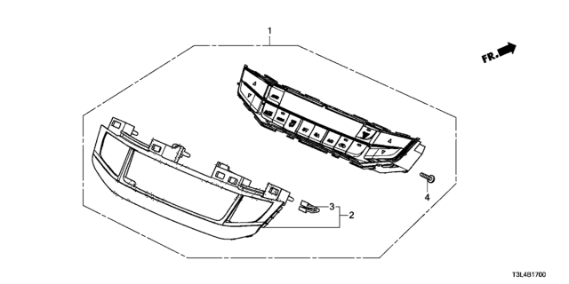 2015 Honda Accord Auto Air Conditioner Control Diagram