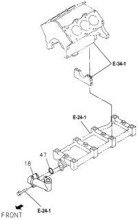 1997 Honda Passport Engine Oil Piping Diagram